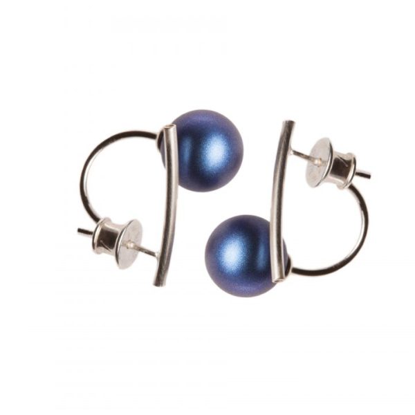 DUO Earrings – Deep Blue