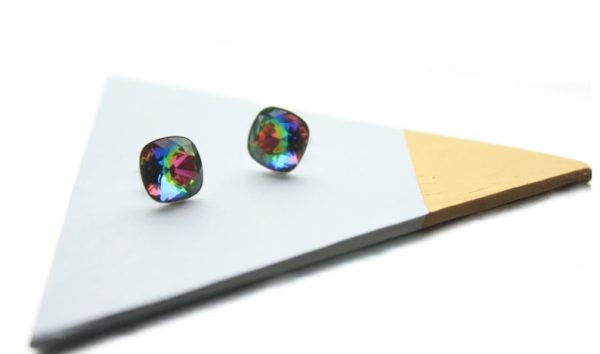 Square Earrings – Vitrail Medium
