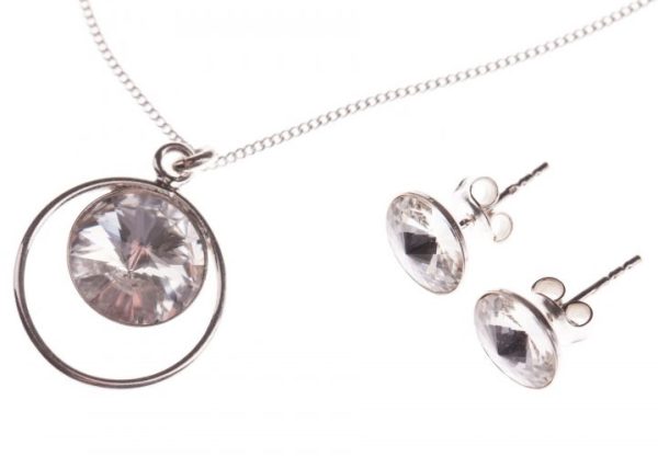 Royal Set Earrings & Necklace – Crystal