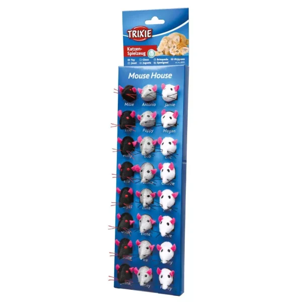 Assortment Mouse House 5cm - x24