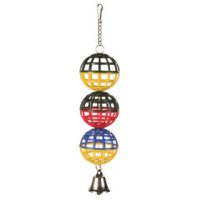 Lattice Balls w/Chain & Bell - UPPSELT!