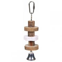 Natural Living Gnawing Wood with Lava Stone