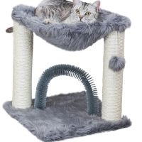 Baza Scratching Post w/Brush - Grey