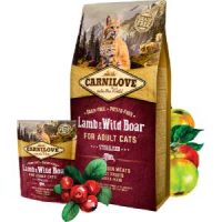 Carnilove Cat Lamb & Wild Boar Sterilized - 2kg