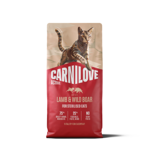 Carnilove Cat Lamb & Wild Boar Sterilized - 6kg - VÆNTANLEGT!