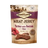 Carnilove Meat Jerky Turkey with Venison Fillet - 100g
