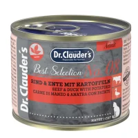 Dr. Clauder´s Best Selection No. 8 Beef & Duck w/potatoes - 6x200g