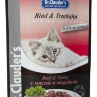 Dr. Clauder´s High Premium Beef & Turkey - 6x100g - VÆNTANLEGT!