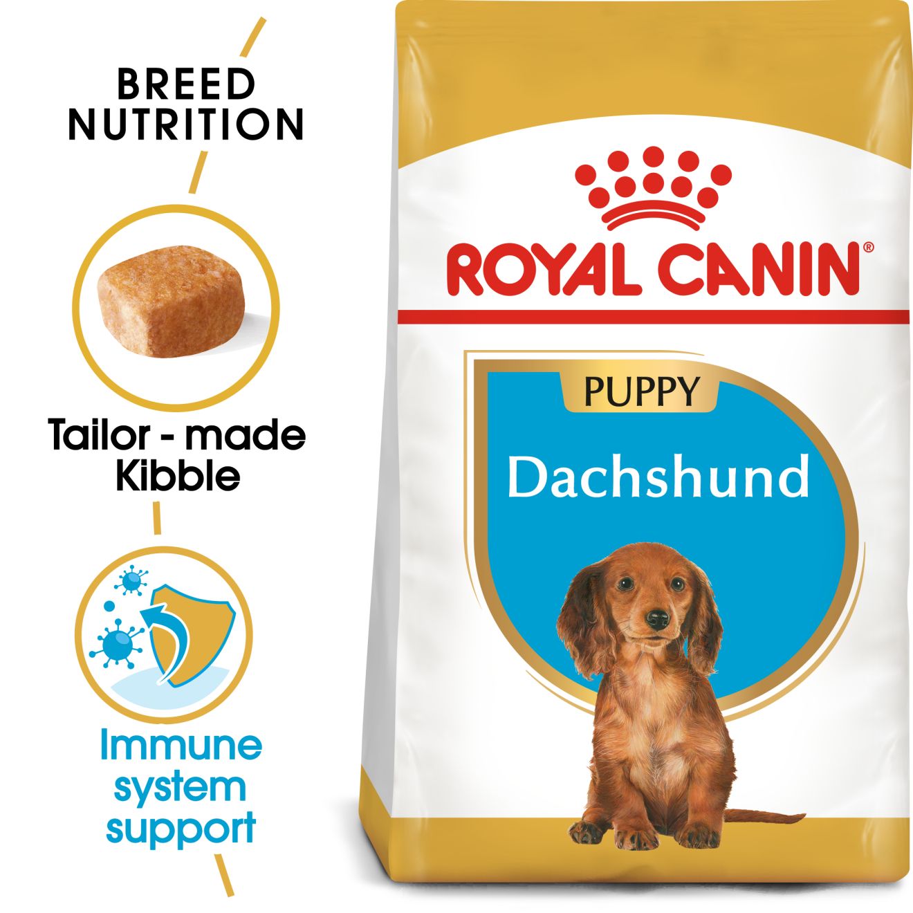 RC Dachshund Puppy Dry Dog Food - 1,5kg