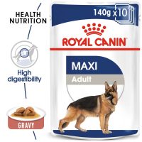 RC Maxi Adult Wet Dog Food - 10x140g