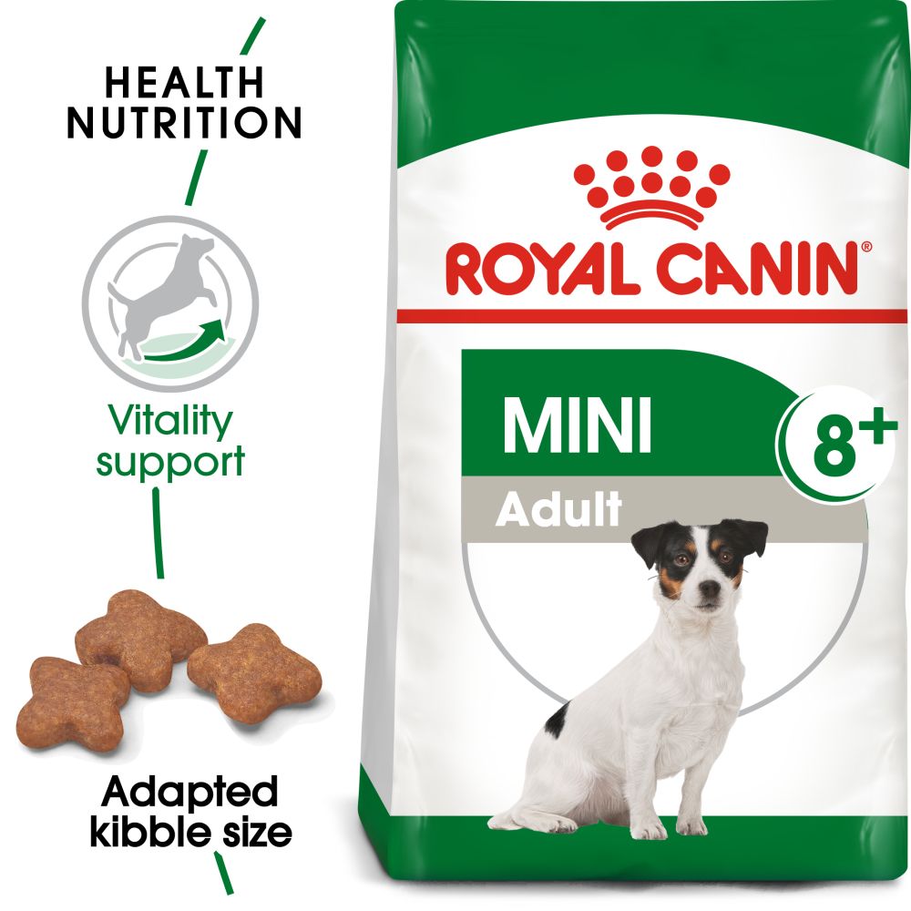 RC Mini Adult 8+ Dry Dog Food - 8kg