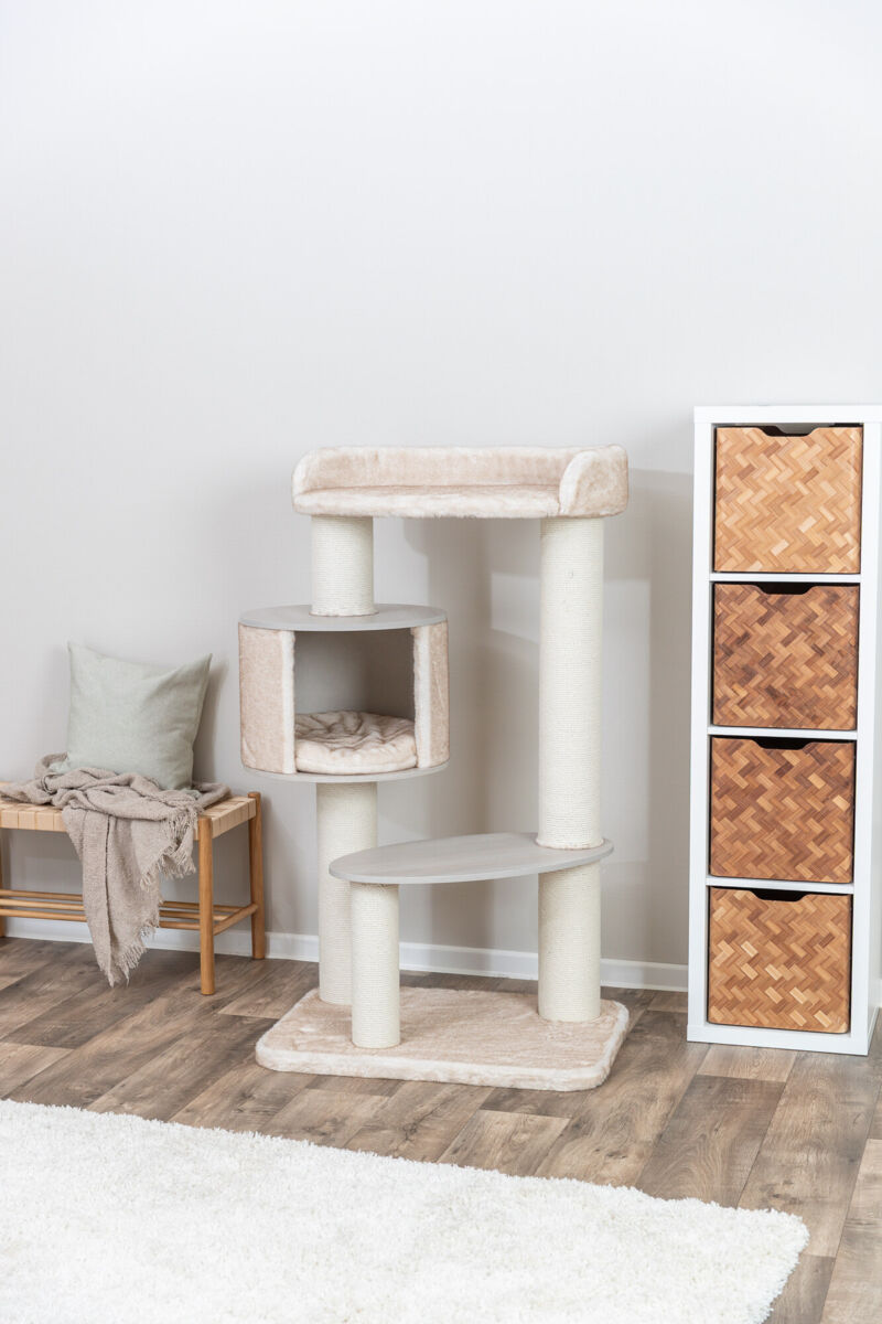 Klara Cat Tree XXL - Cream - Image 3