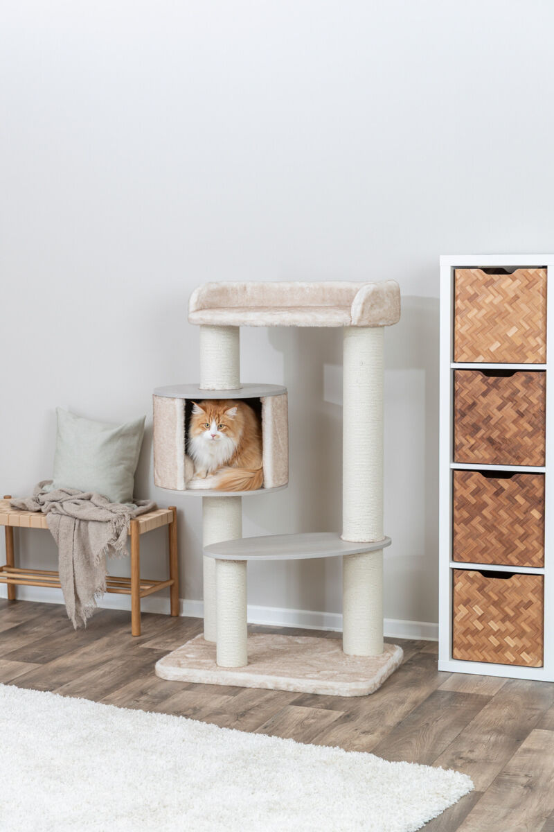 Klara Cat Tree XXL - Cream - Image 4
