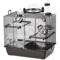 Rufus Rodent Cage - Black